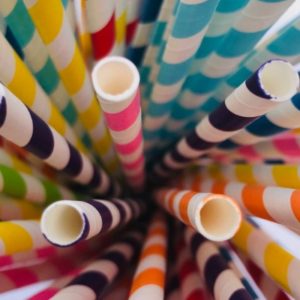 Coloured straws